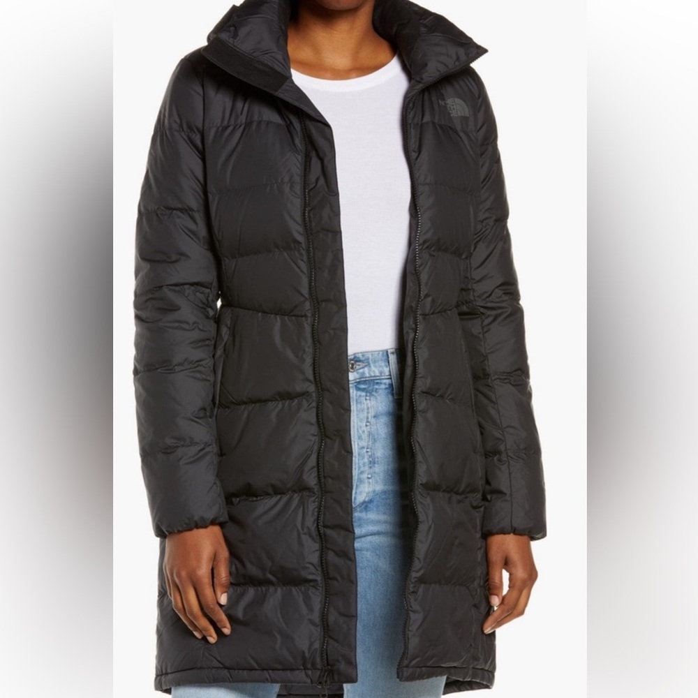 The North Face Metropolis Water Repellent 550 Fill Power Down Hooded Parka SZ XL